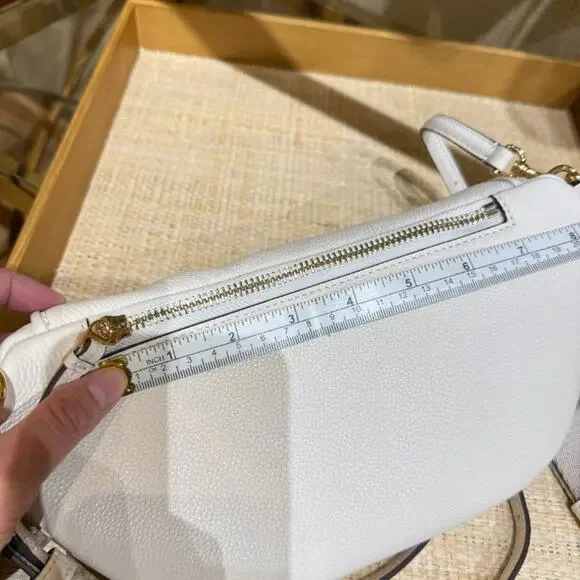 Tory Burch Thea Belt Bag 165917 Pebbled Leather - Picture 11 of 12